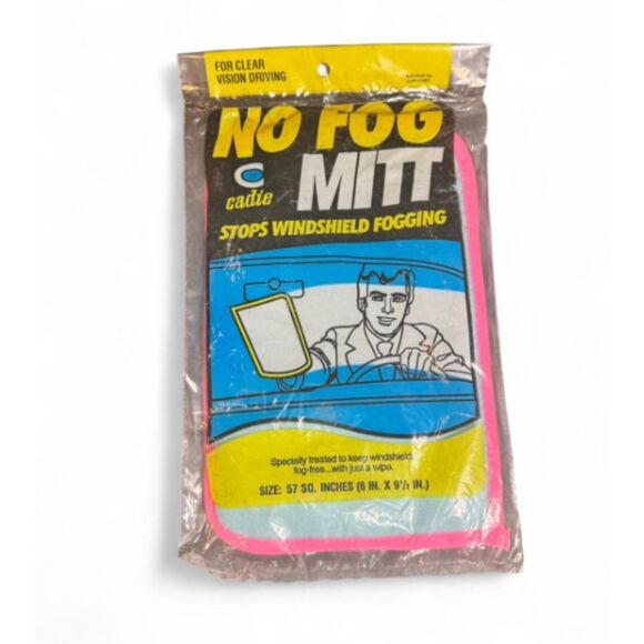 Cadie No Fog Mit for Windshield Mirror Eyeglass Fogging – New in Packaging - Picture 1 of 3